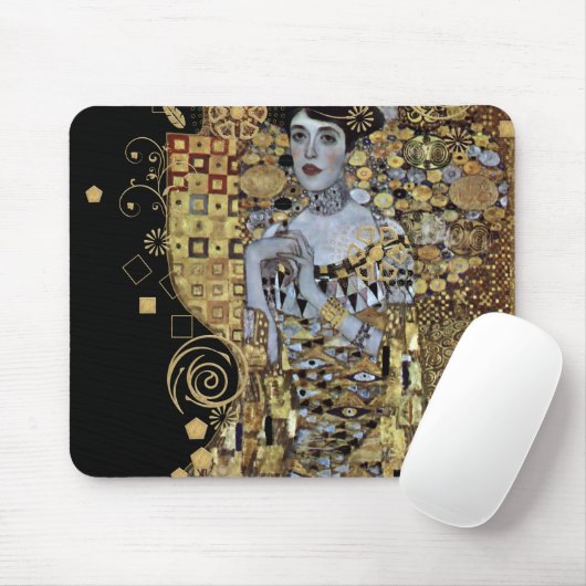 Tapis De Souris Adele Klimt Mousepad (Avec souris)