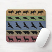 Tapis De Souris Adirondack Animaux (Avec souris)