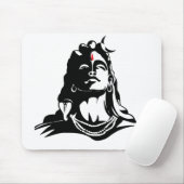 Tapis De Souris Adiyogi Mahadev OM Namah Shivaya indou (Avec souris)