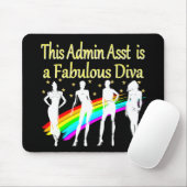 TAPIS DE SOURIS ADMIN ASST EST UN DIVA FABULEUX (Avec souris)