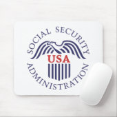 Tapis De Souris Administration de la sécurité sociale (Avec souris)