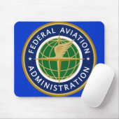 Tapis De Souris Administration Fédérale d'Aviation de FAA (Avec souris)