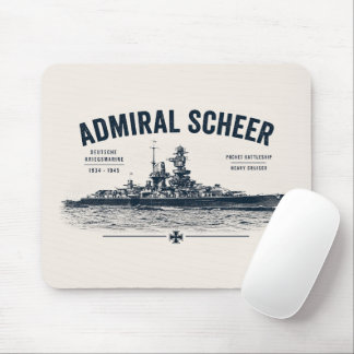 Tapis de souris Admiral Scheer