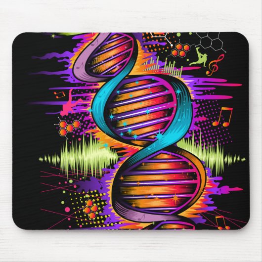 Tapis De Souris ADN de musique (Devant)