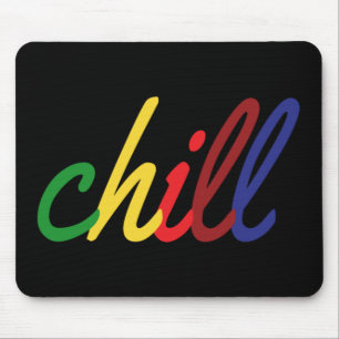Tapis De Souris Ado Fille Chill Couleurs rétro