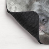 Tapis De Souris Adopter Un Abri Pour Animaux - Pit Bull (Coin)