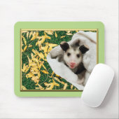 Tapis De Souris Adorable Bébé Opossum Mignon (Avec souris)