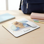 Tapis De Souris Adorable Capybara Mouse Pad 