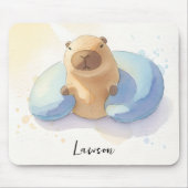 Tapis De Souris Adorable Capybara Mouse Pad  (Devant)
