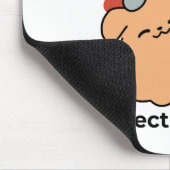 Tapis De Souris Adorable chat et chien Hug - Meow & Woof Design (Coin)