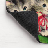 Tapis De Souris adorable corbeille o' chatons (Coin)