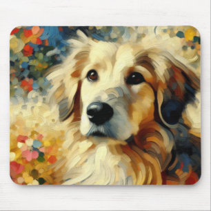 Tapis De Souris Adorable Golden Retriever