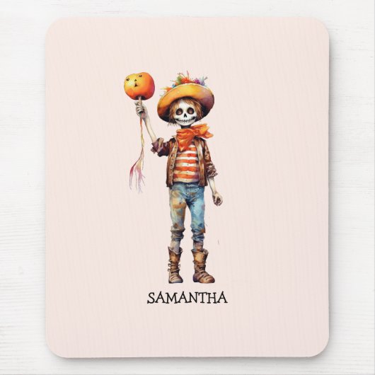 Tapis De Souris Adorable Kid Zombie - Jolie Halloween (3) (Devant)