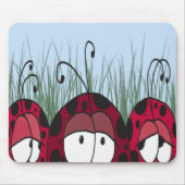 Tapis De Souris adorable Ladybugs (Devant)