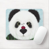 Tapis De Souris Adorable Ours Panda (Avec souris)