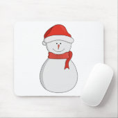 Tapis De Souris Adorable Snowman (Avec souris)