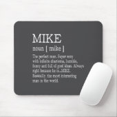 Tapis De Souris Adult Definition First Name Mike Men Funny  (Avec souris)