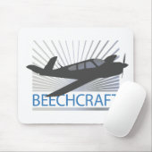 Tapis De Souris Aéronefs Beechcraft (Avec souris)