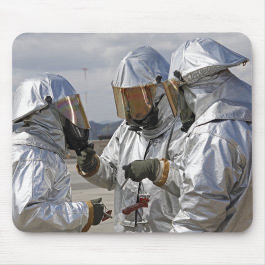 Tapis De Souris Aéronefs Secourus Pompiers Marines (Devant)
