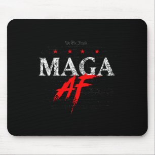 Tapis De Souris Af Shirt Trump 2024 Républicain Reprendre l'Amériq