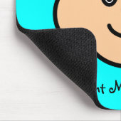 Tapis De Souris Affaires de singe importantes Mousepad (Coin)