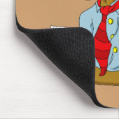 Tapis De Souris Affaires de singe Mousepad (Coin)