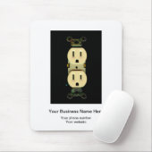 Tapis De Souris Affaires électriques d'électriciens de débouché (Avec souris)
