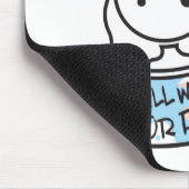 Tapis de souris affamé de concepteur (Coin)