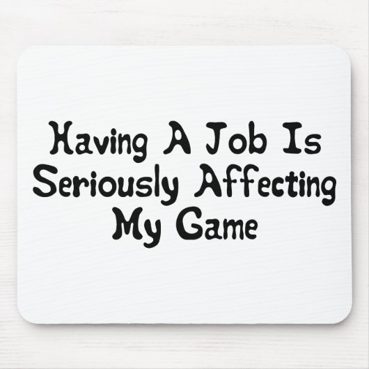 Tapis De Souris Affectation de mon jeu (Devant)