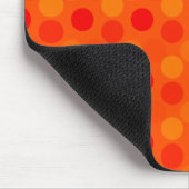 Tapis De Souris Affichage des points orange de la souris (Coin)