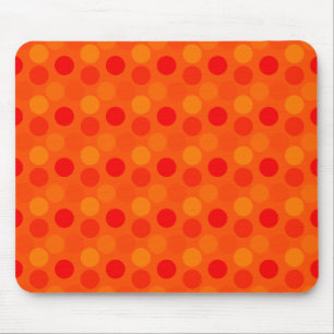 Tapis De Souris Affichage des points orange de la souris