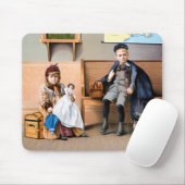 TAPIS DE SOURIS AFFICHE DE CHEMIN DE FER, 1898 (Avec souris)