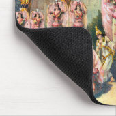 Tapis De Souris Affiche De Cirque Des Danseurs Avant Le Roi Maure (Coin)