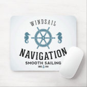Tapis De Souris Affiche de navigation de Windsail (Avec souris)