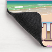 Tapis De Souris Affiche de voyage (Coin)