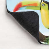 Tapis De Souris Affiche de voyage à Maurice (Coin)