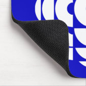 Tapis De Souris Affiche du logo bleu CBC 1986 (Coin)
