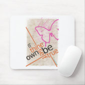 Tapis De Souris Affiche motivationnelle (Avec souris)