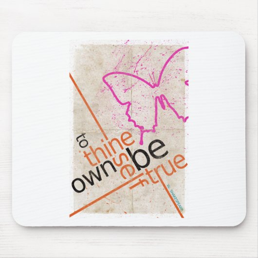Tapis De Souris Affiche motivationnelle (Devant)