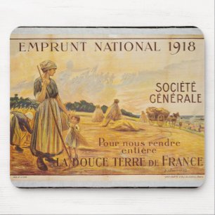 Tapis De Souris Affiche pour le prêt pour la défense nationale