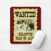 Tapis De Souris Affiche Recherchée (Avec souris)