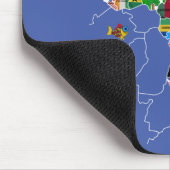 Tapis De Souris Africa map (Coin)