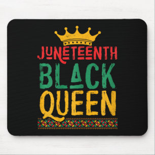 Tapis De Souris African American Junten Black Queen Hist