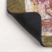 Tapis De Souris African Chokwe Tribal Mask Art Mousepad (Coin)