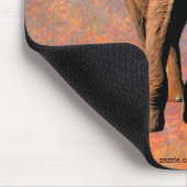 Tapis De Souris African Elephant Big Five Animal Mousepad (Coin)