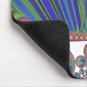 Tapis De Souris African peacock colors (Coin)