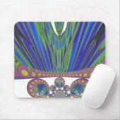 Tapis De Souris African peacock colors (Avec souris)