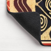 Tapis De Souris African Primordial Decor (Coin)