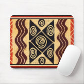 Tapis De Souris African Primordial Decor (Avec souris)