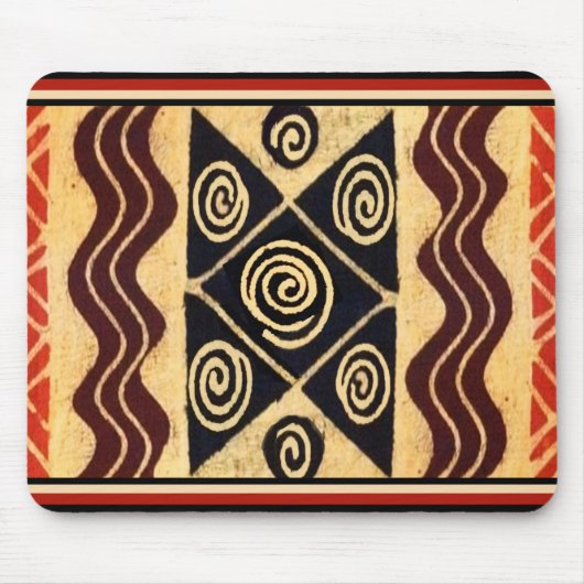 Tapis De Souris African Primordial Decor (Devant)